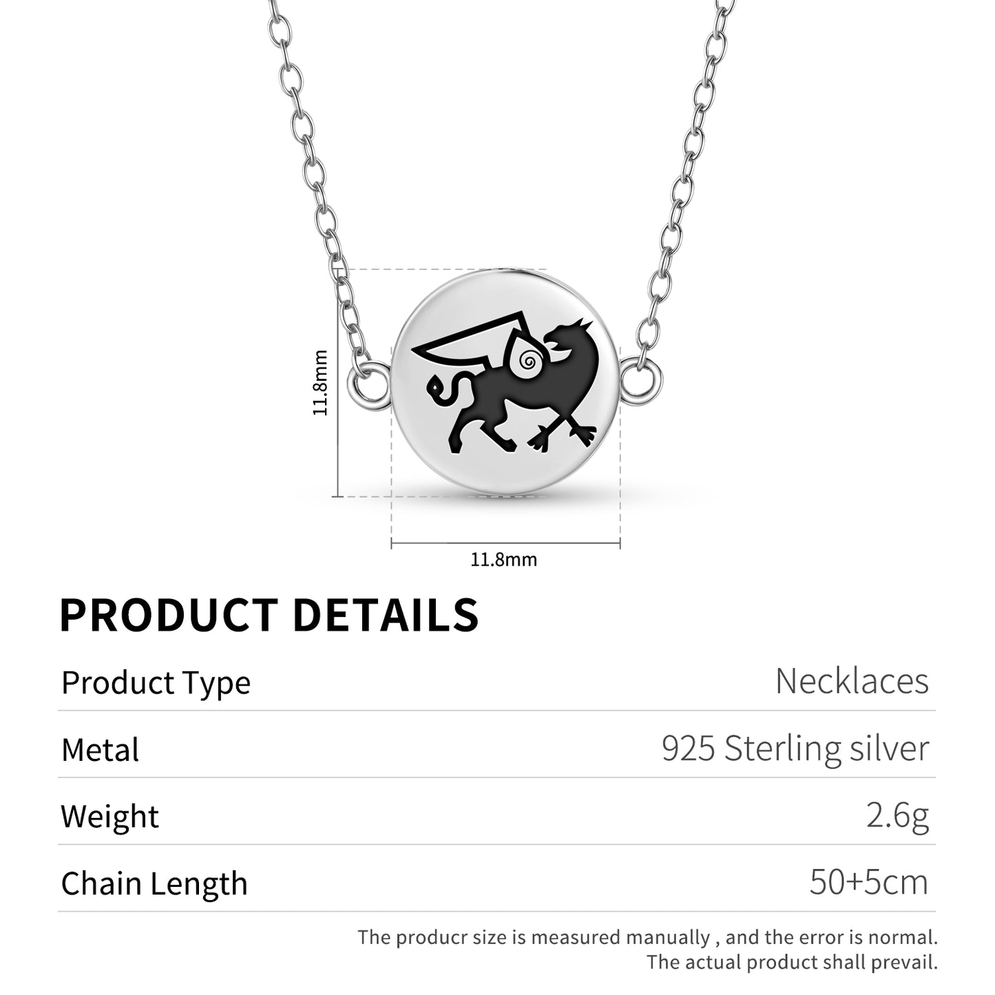 The Griffin Celtic Symbols Necklace