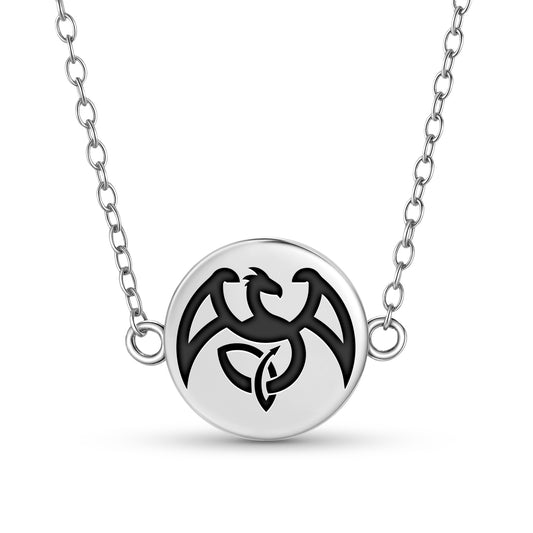 The Dragon Celtic Symbols Necklace