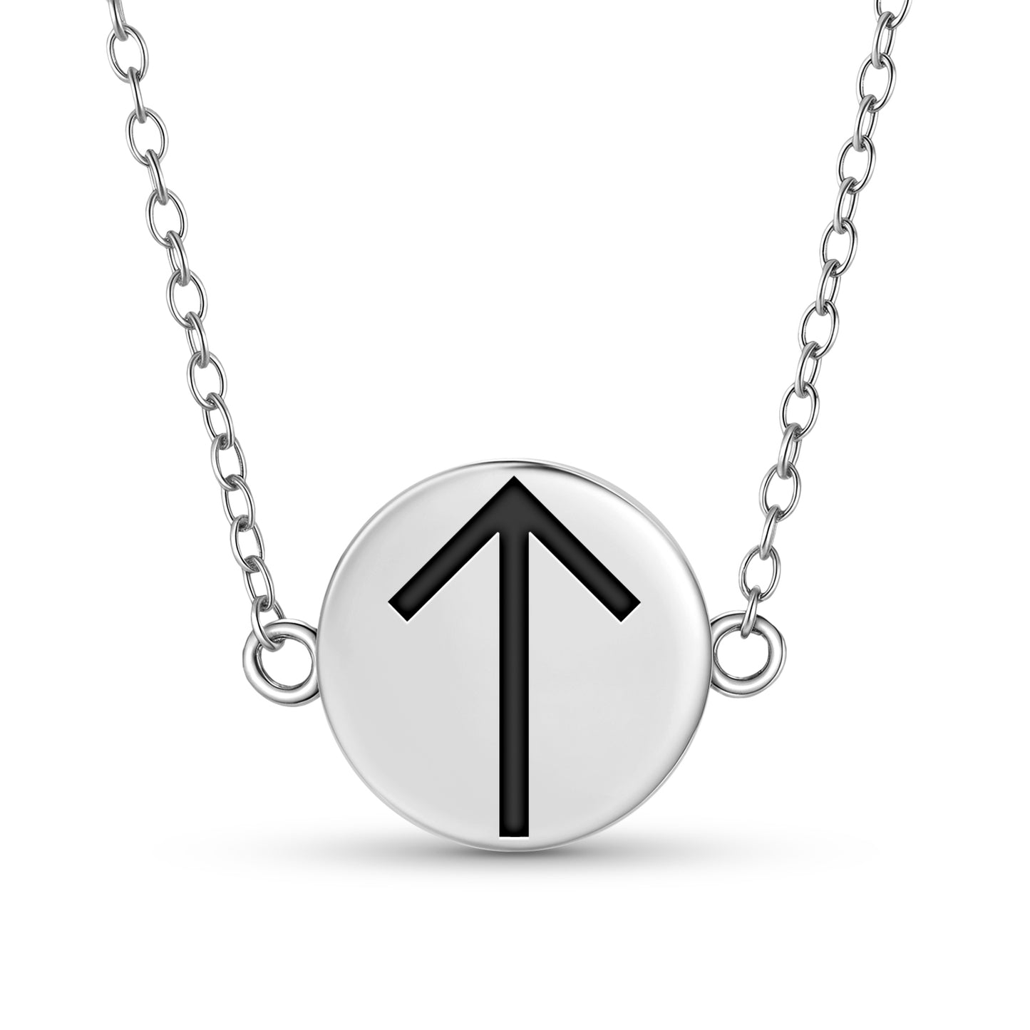 Tiwaz Norse Runes Symbols Necklace