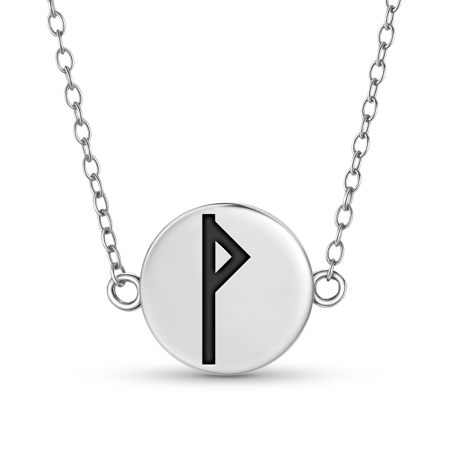 Wunjo Norse Runes Symbols Necklace