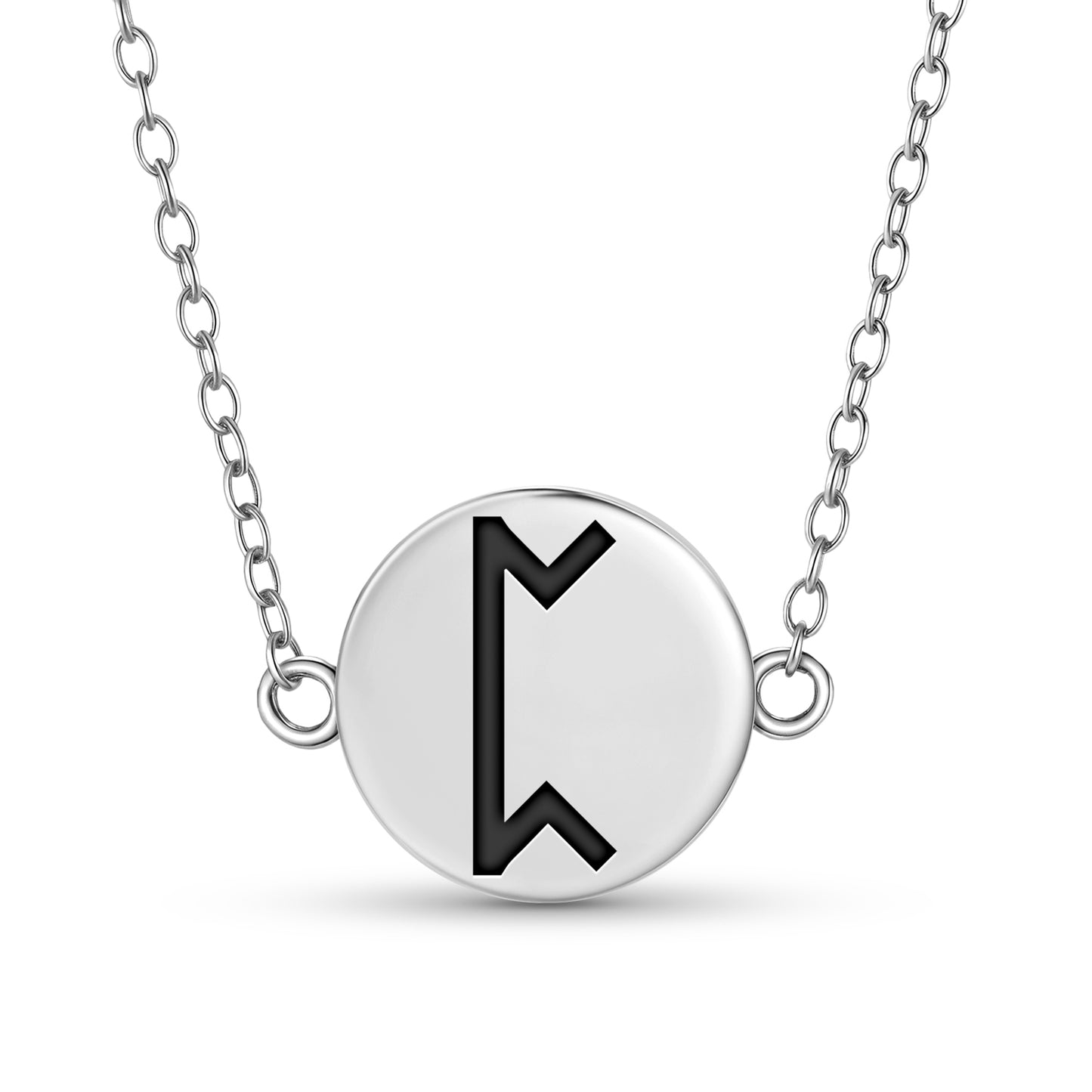 Pertho Norse Runes Symbols Necklace