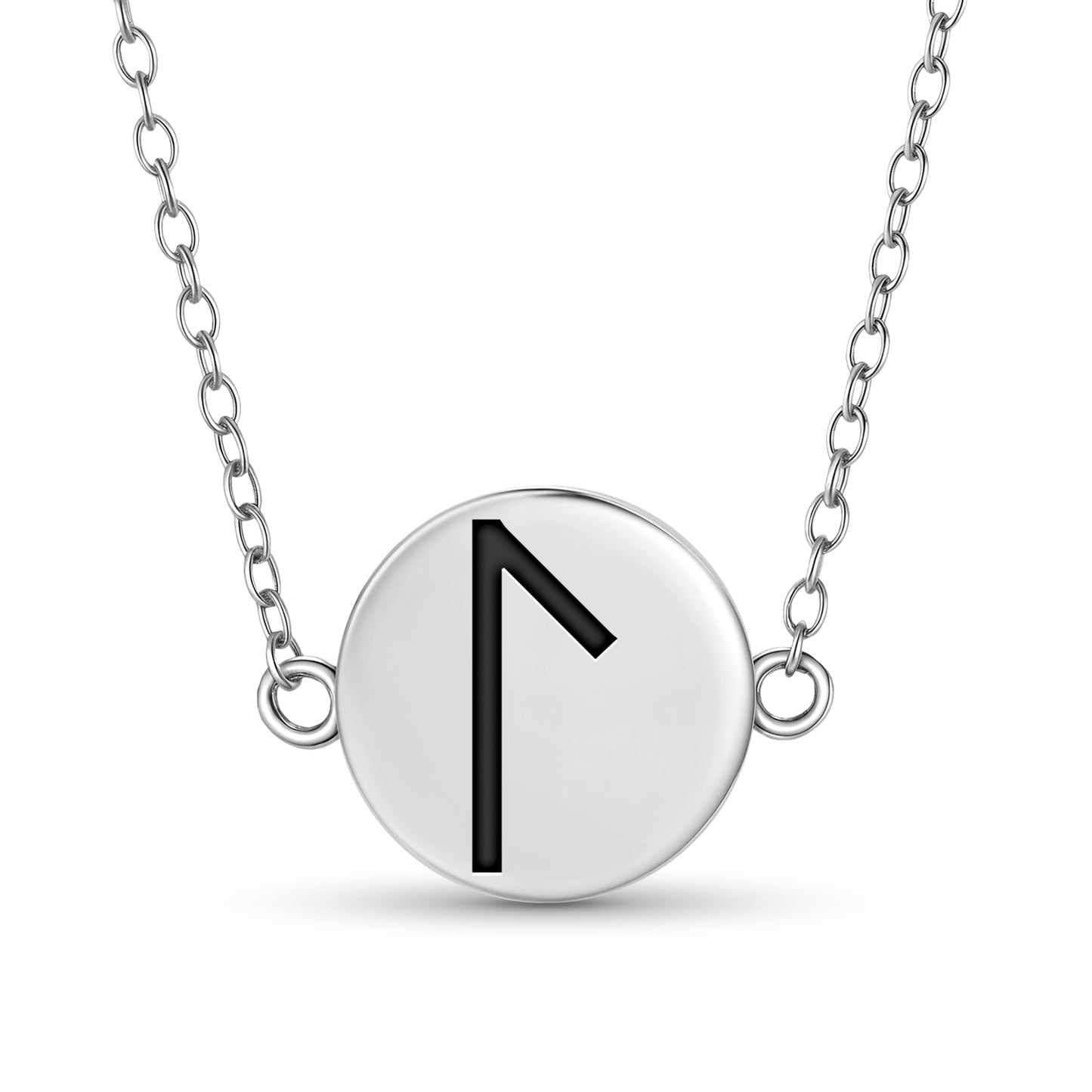 Laguz Norse Runes Symbols Necklace