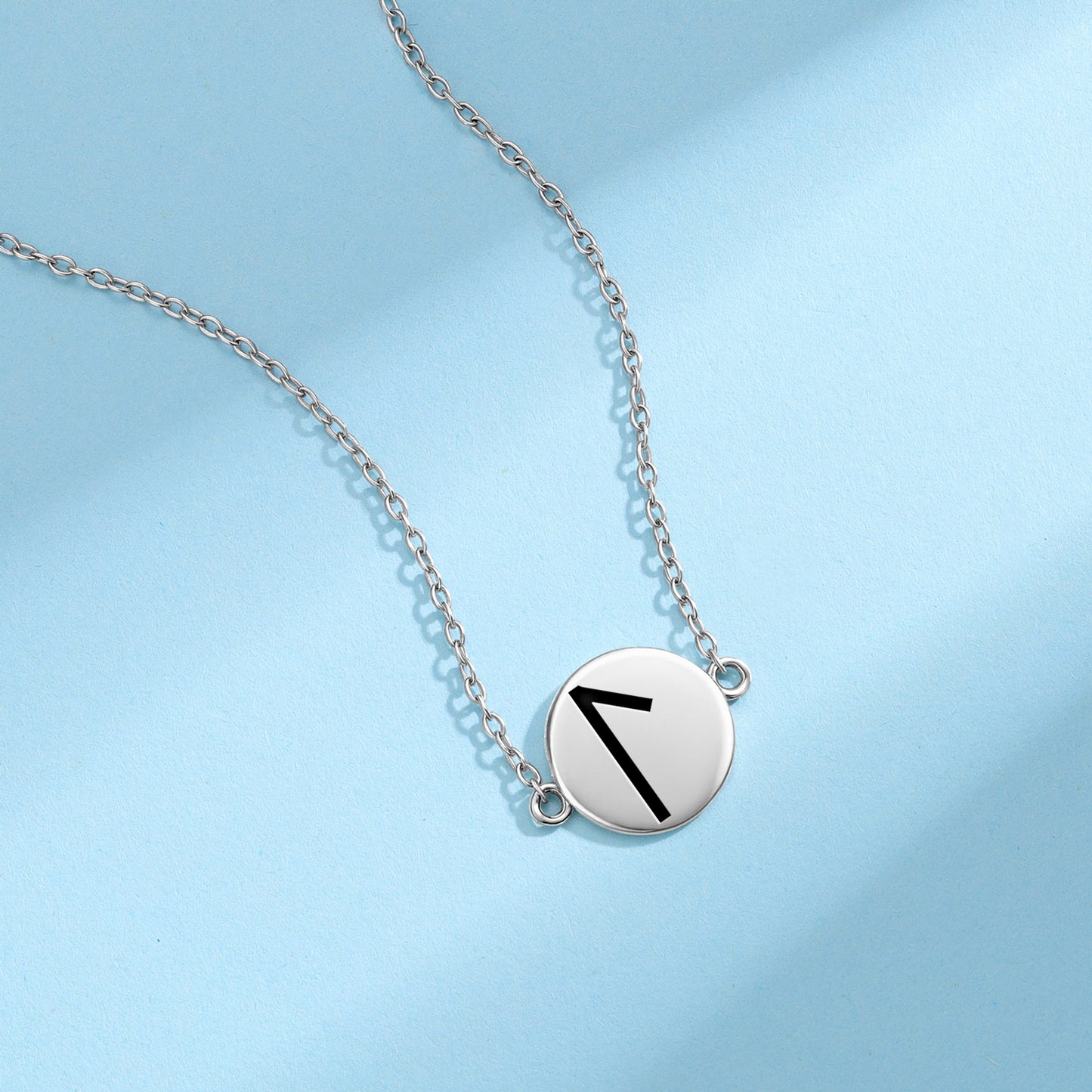 Laguz Norse Runes Symbols Necklace