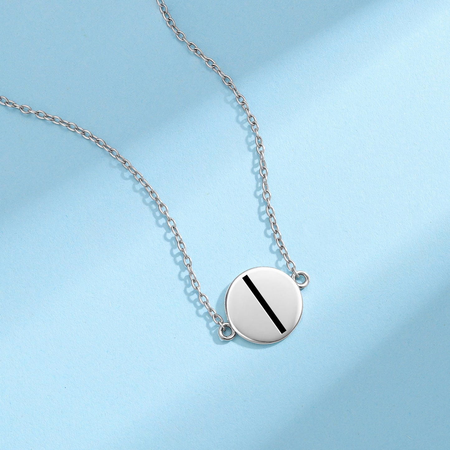 Isa Norse Runes Symbols Necklace
