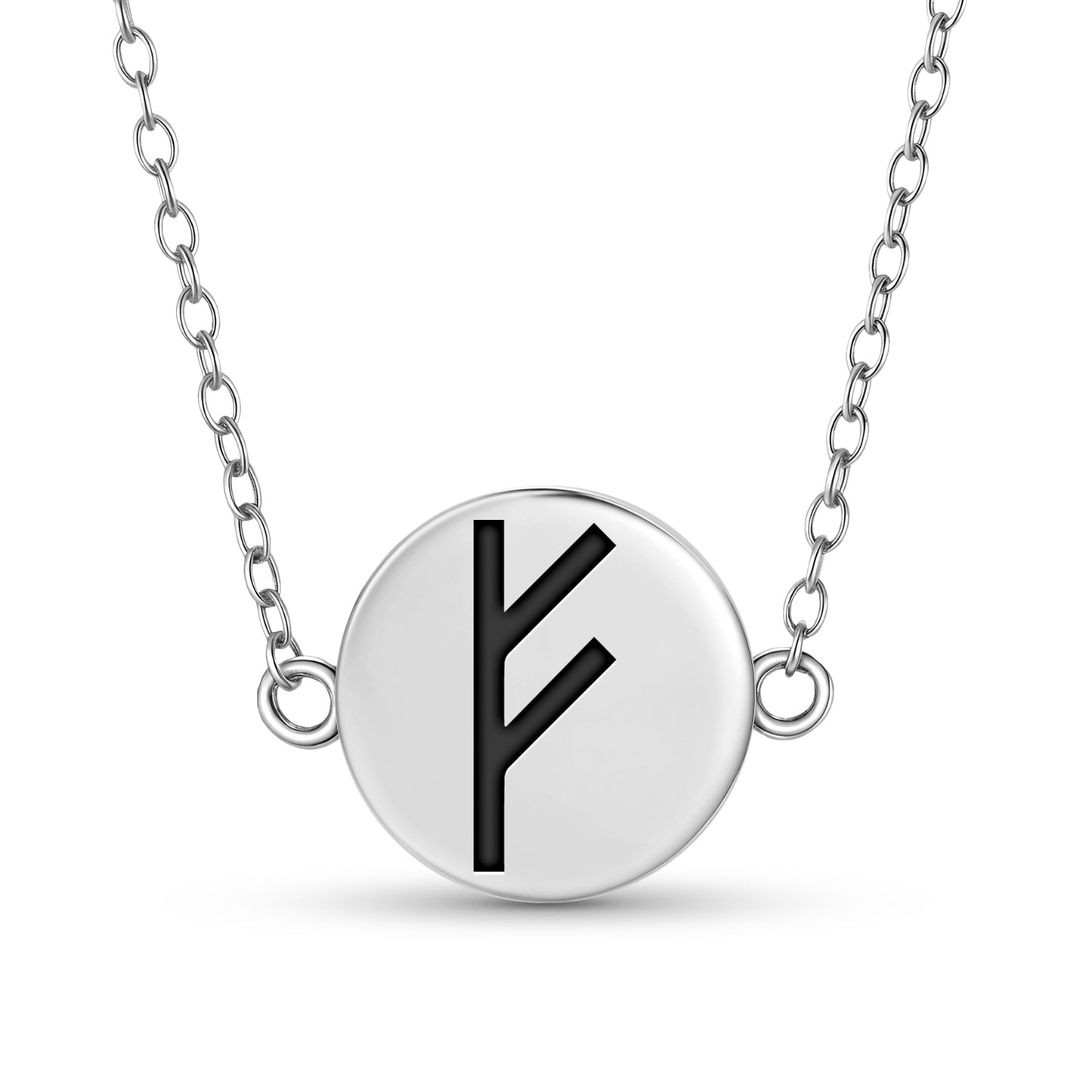 Fehu Norse Runes Symbols Necklace