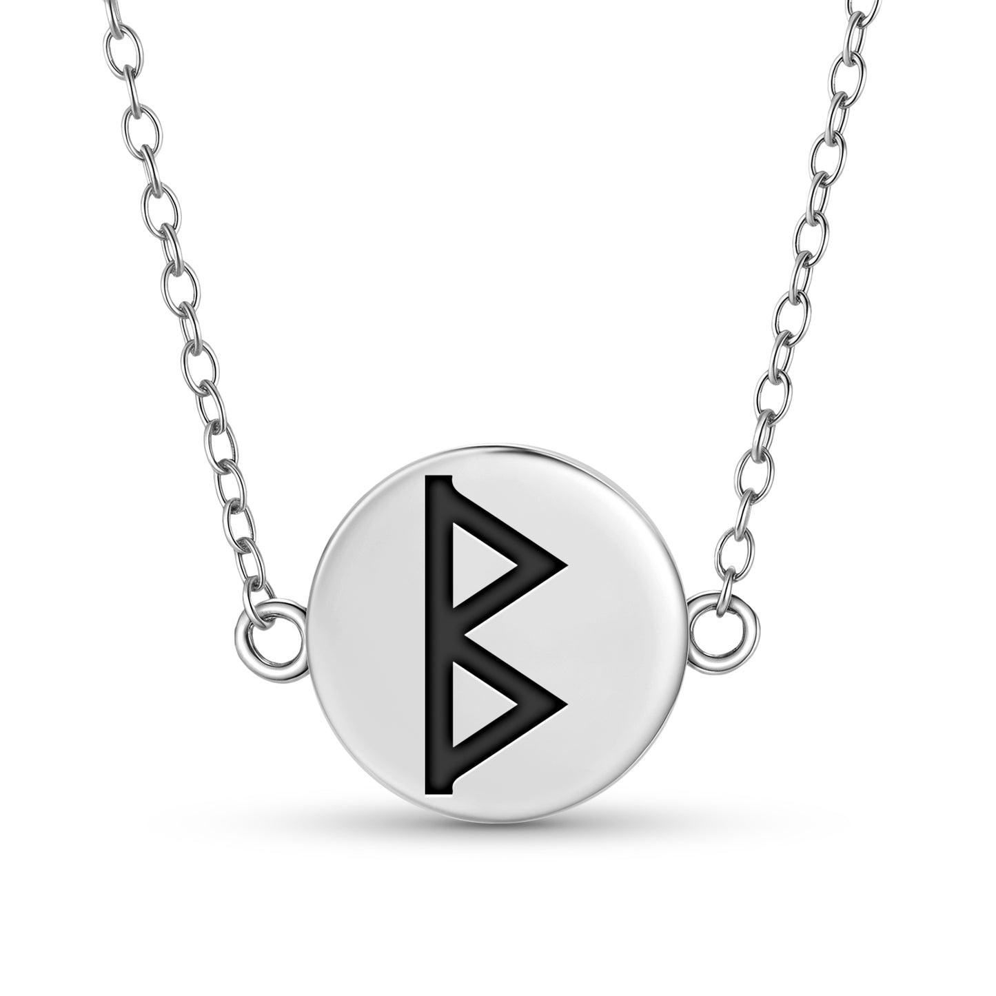 Berkanan Norse Runes Symbols Necklace