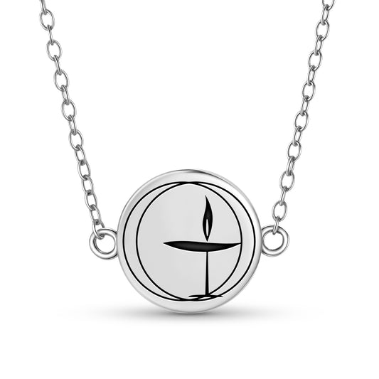 The Flaming Chalice  Necklace