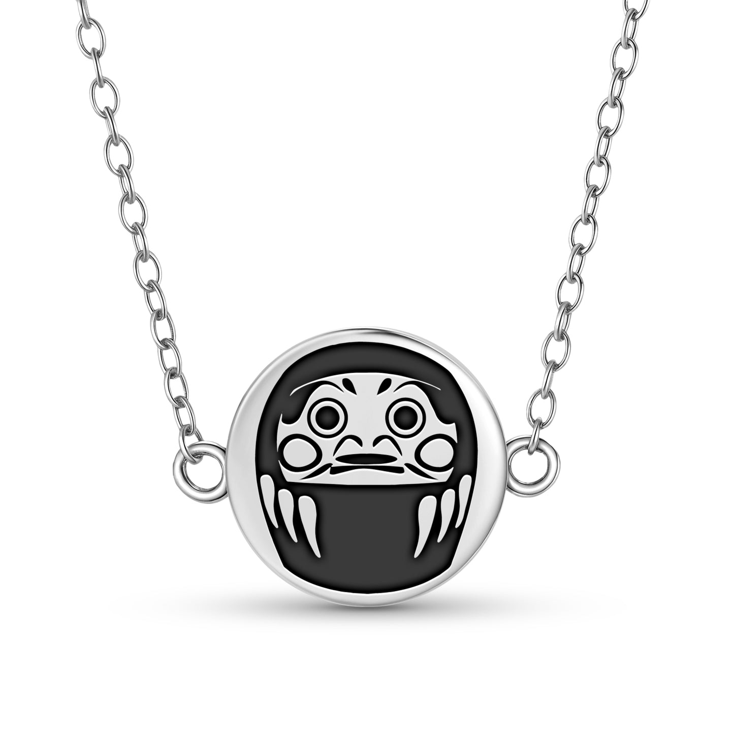 Daruma Symbol  Necklace