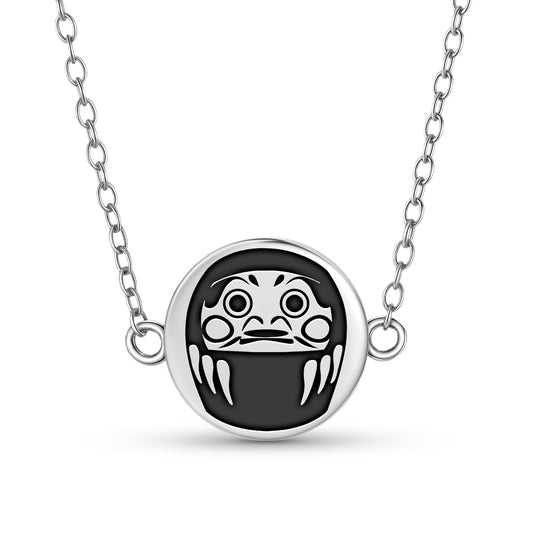 Daruma Symbol  Necklace
