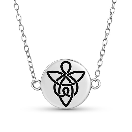 Celtic Angel's Knot  Necklace