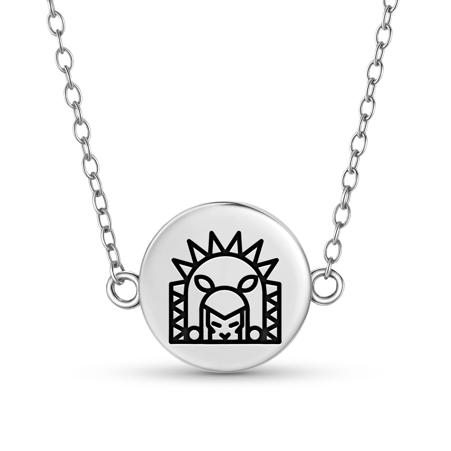 Ah Kin Mayan priest Mayan Symbols Necklace