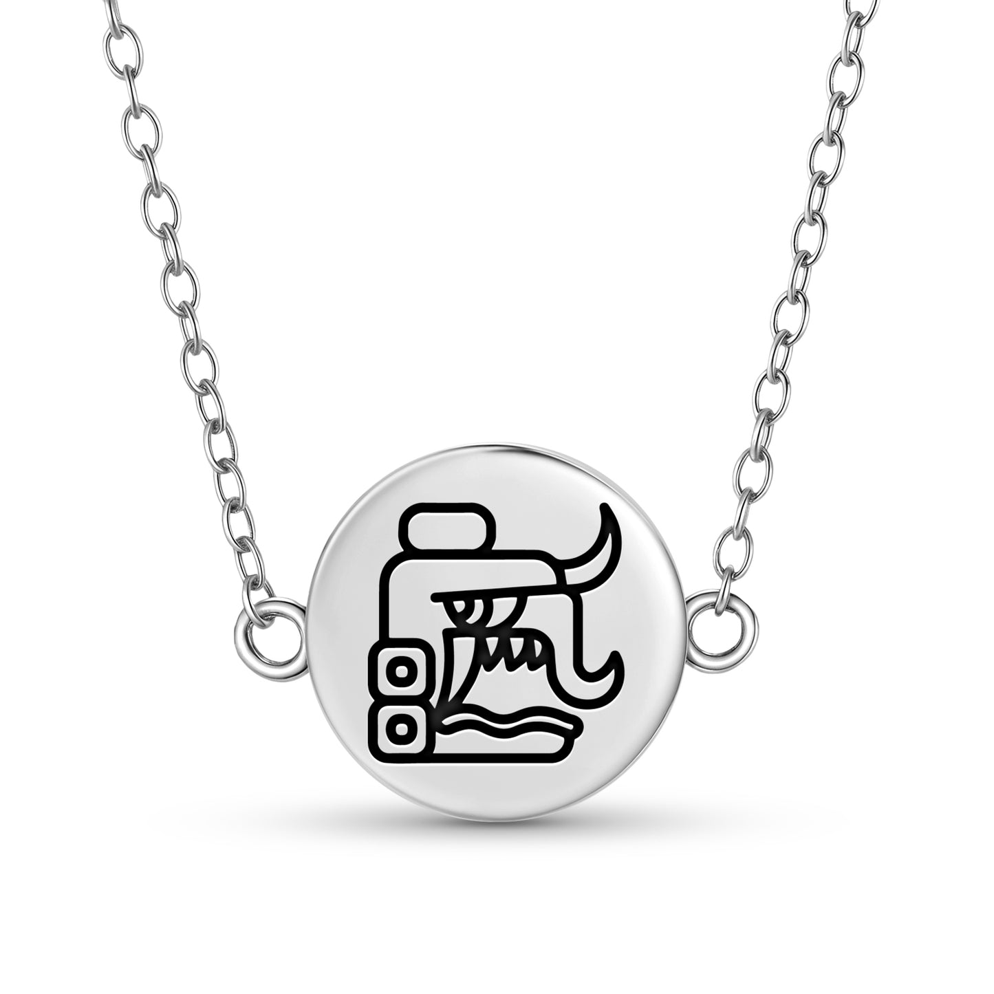 Tohil Mayan Symbols Necklace
