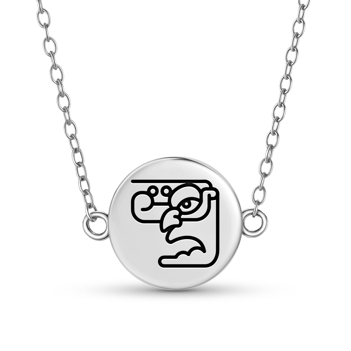 Hunab Ku Mayan Symbols Necklace