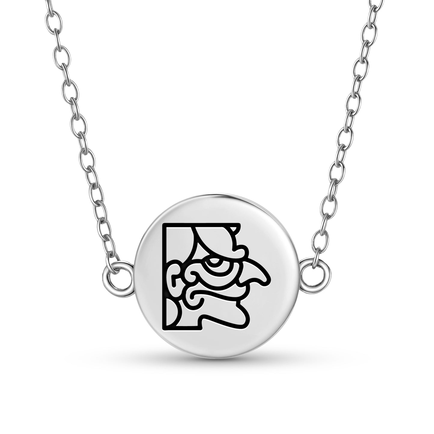 Kʼawiil Mayan Symbols Necklace