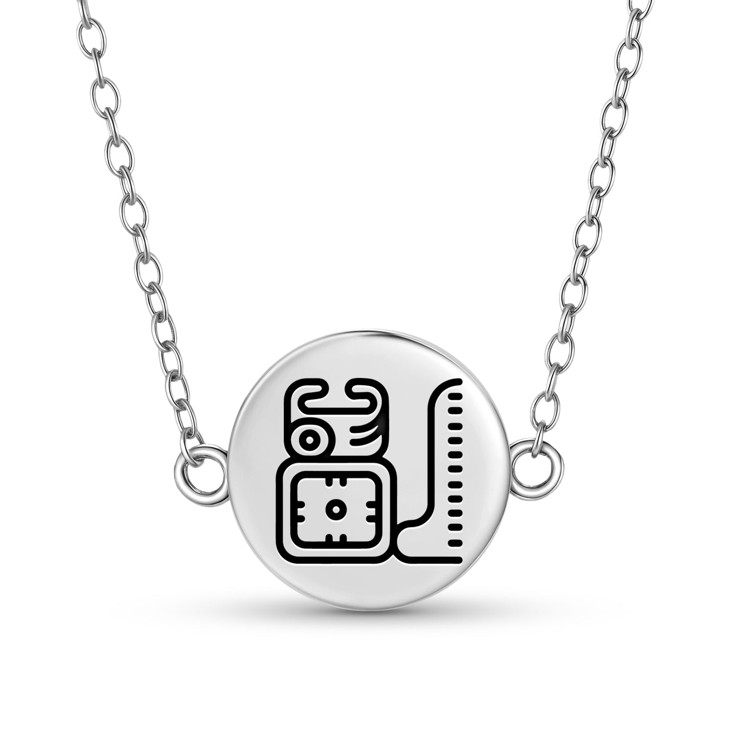 West Bakab – Chikin Mayan Symbols Necklace