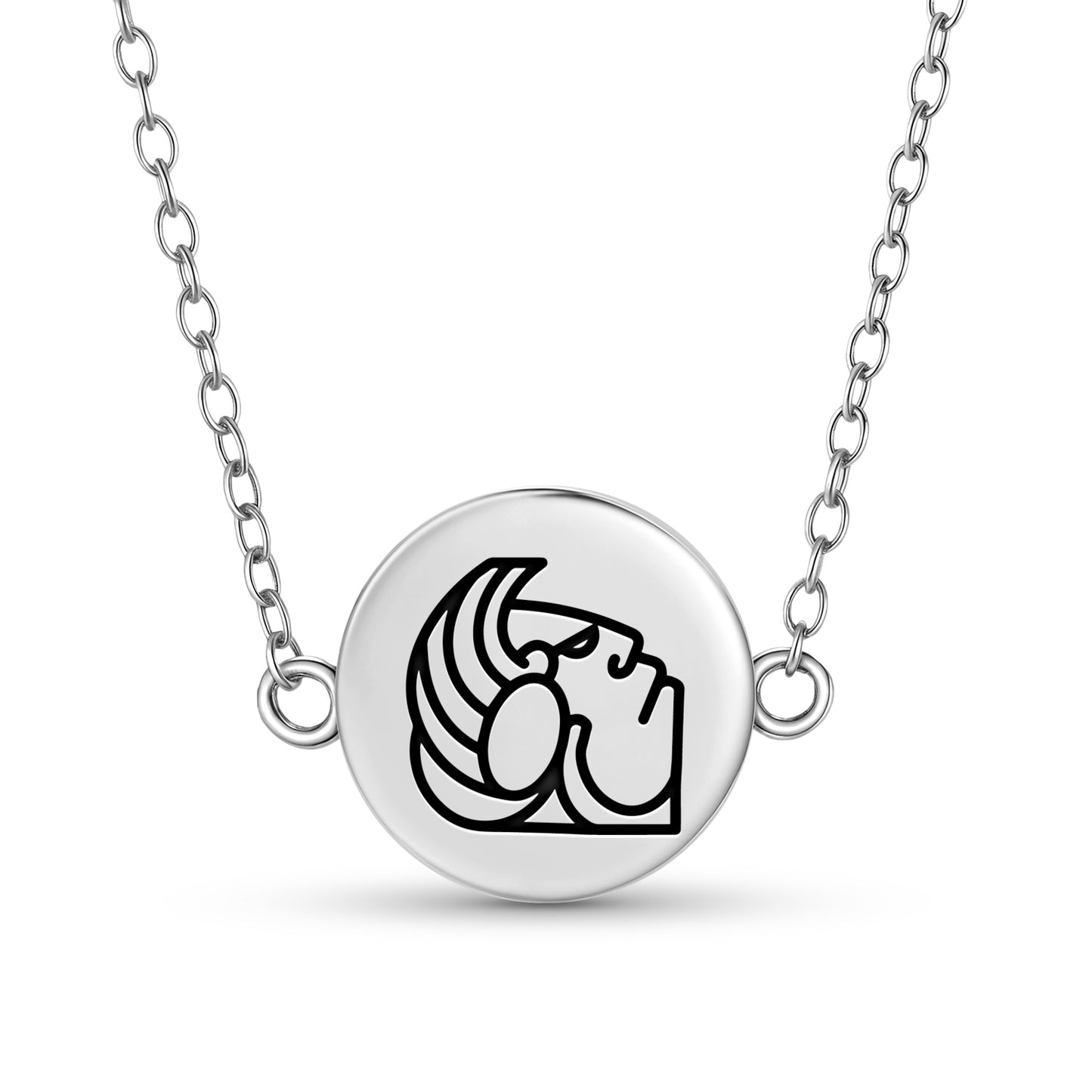 Teel Kusam Mayan Symbols Necklace