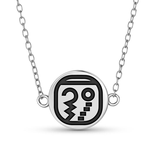 Kaban Mayan Symbols Necklace