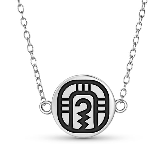 Kib Mayan Symbols Necklace