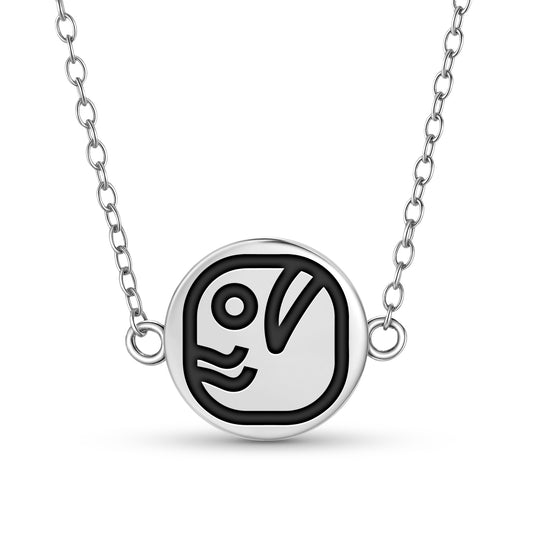 Eb Mayan Symbols Necklace