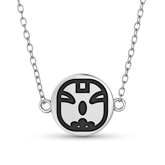 Chuwen Mayan Symbols Necklace