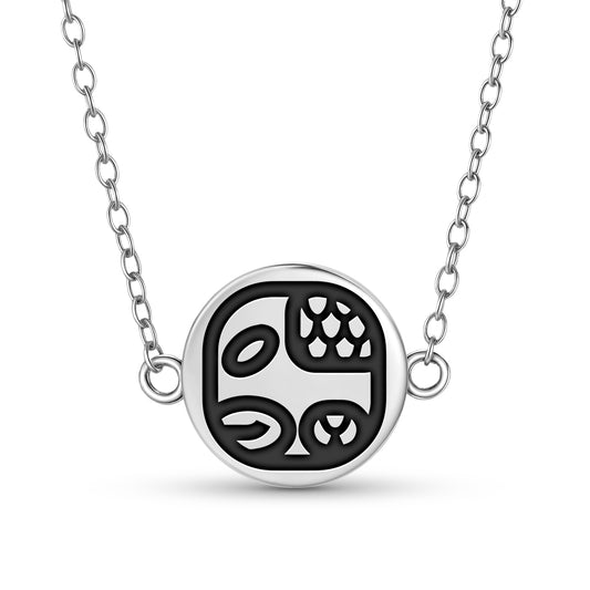 Chiccan Mayan Symbols Necklace
