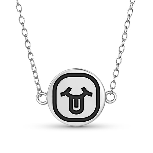 Ik Mayan Symbols Necklace