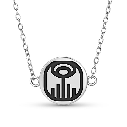 Imix Mayan Symbols Necklace