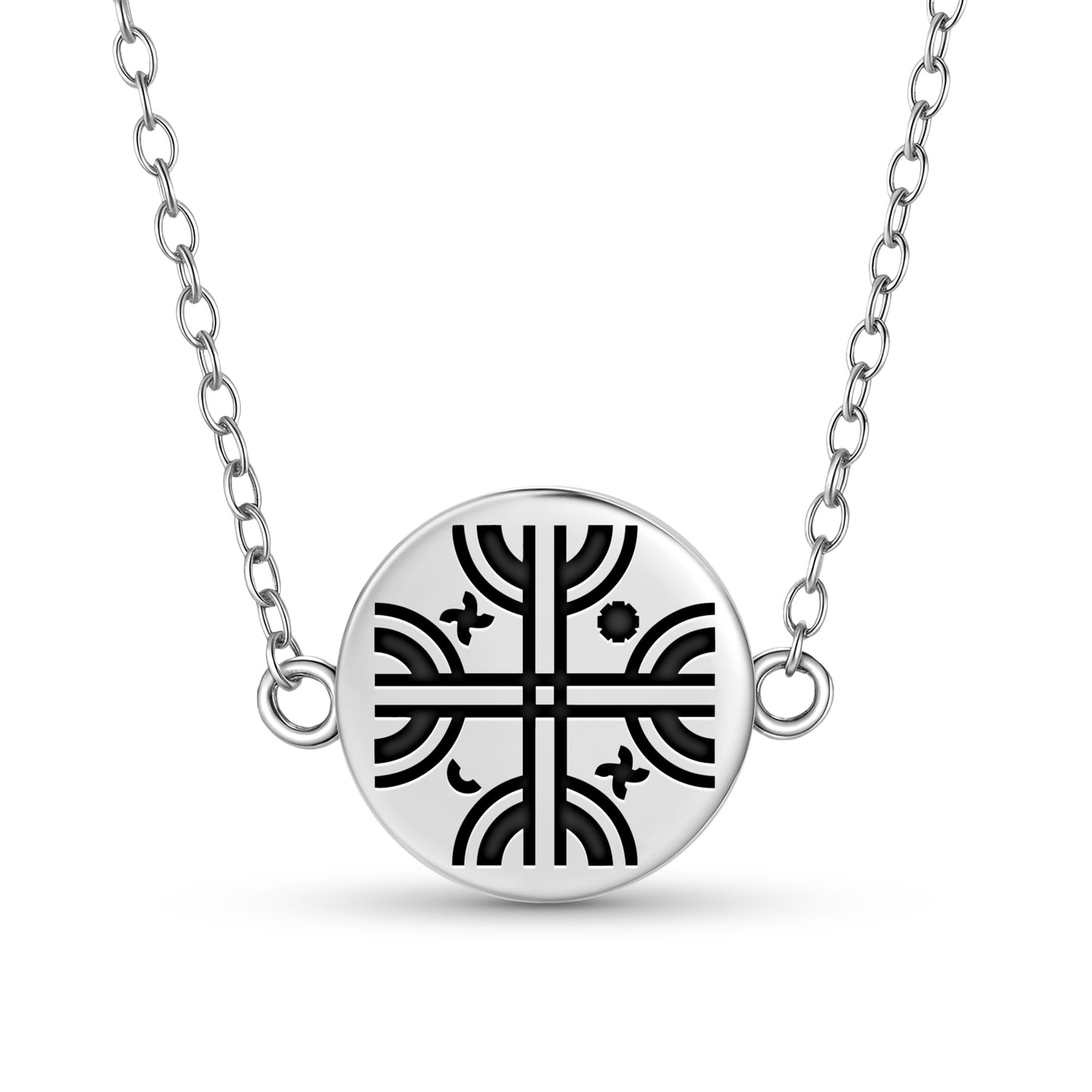 Wiñoy Tripantu Mapuche Symbols Necklace