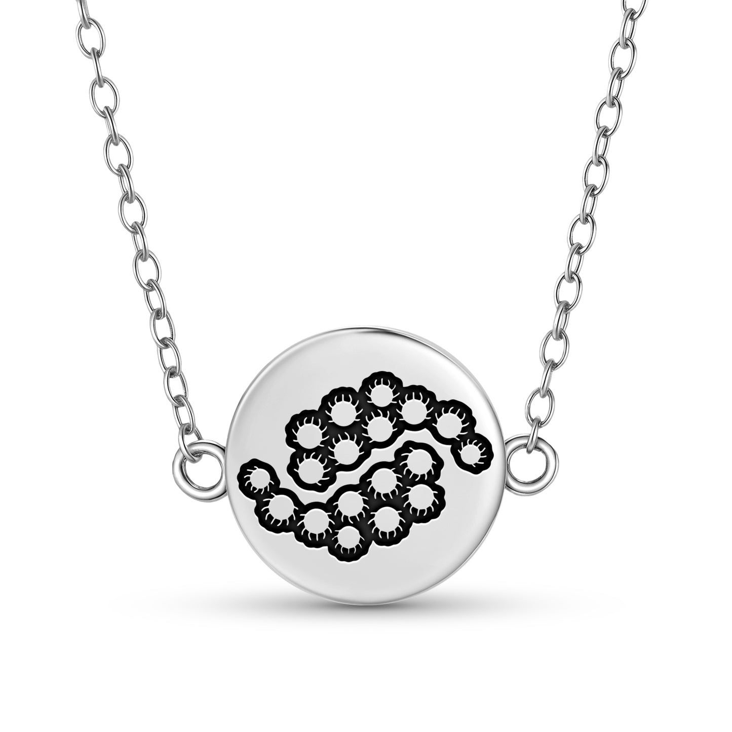 Goldenrod Flowers Symbols Necklace