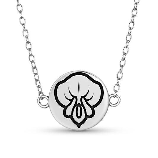 Sweetpea Flowers Symbols Necklace