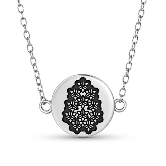 Hyacinth Flowers Symbols Necklace
