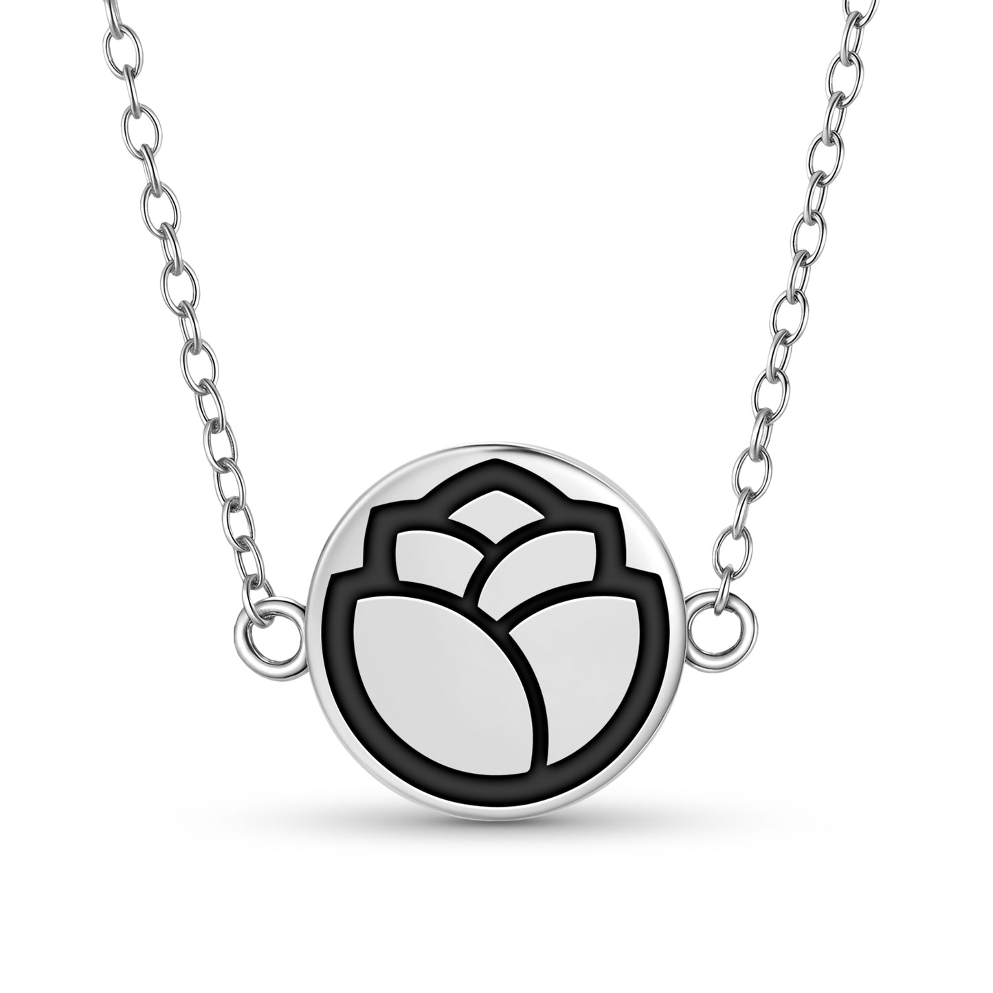 Tulip Flowers Symbols Necklace