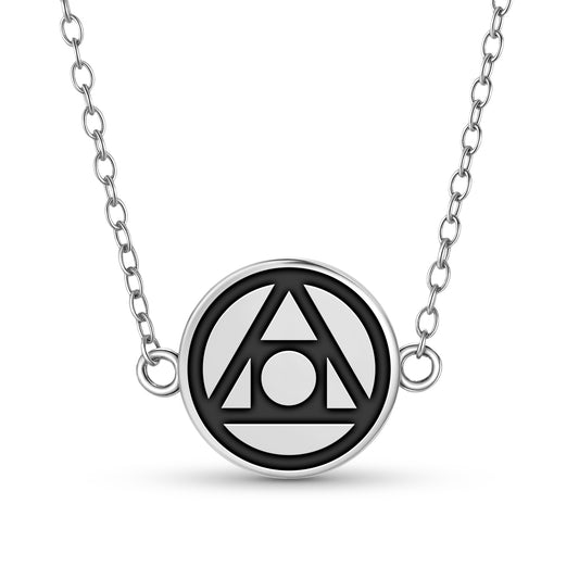 Philosopher's Stone Alchemy Symbols Necklace