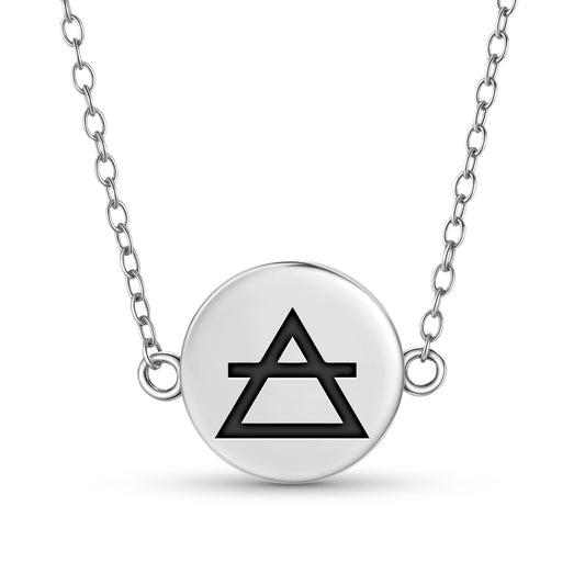 Air Alchemy Symbols Necklace