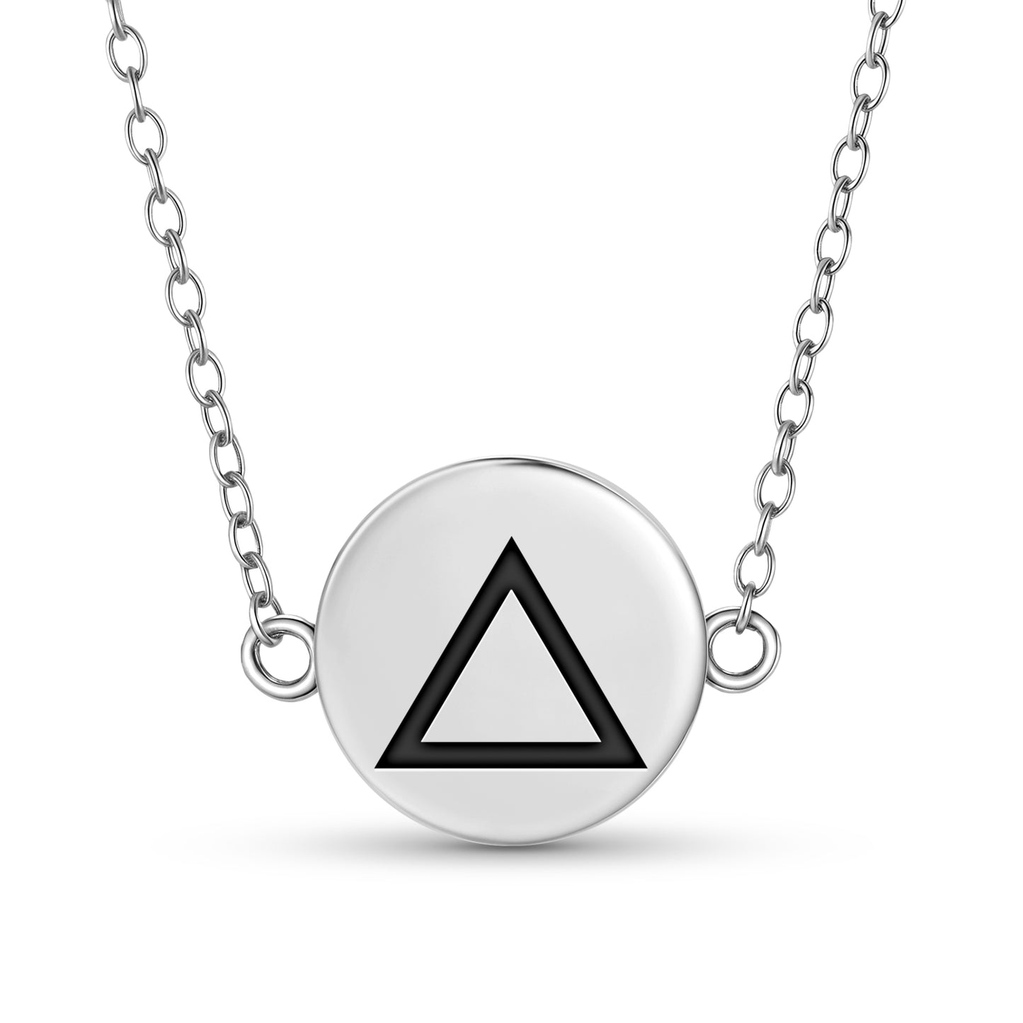 Fire Alchemy Symbols Necklace