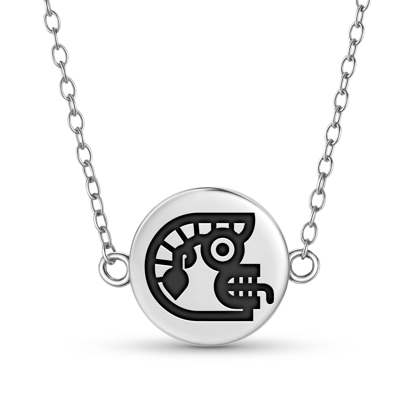 Ozomahtli Aztec Symbols Necklace