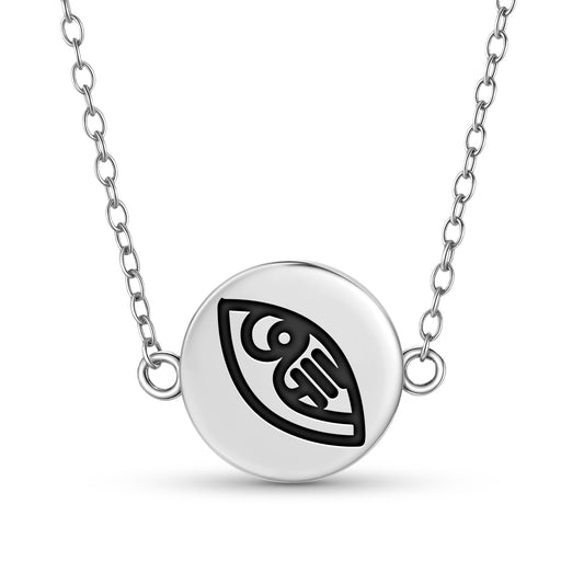 Tecpatl Aztec Symbols Necklace
