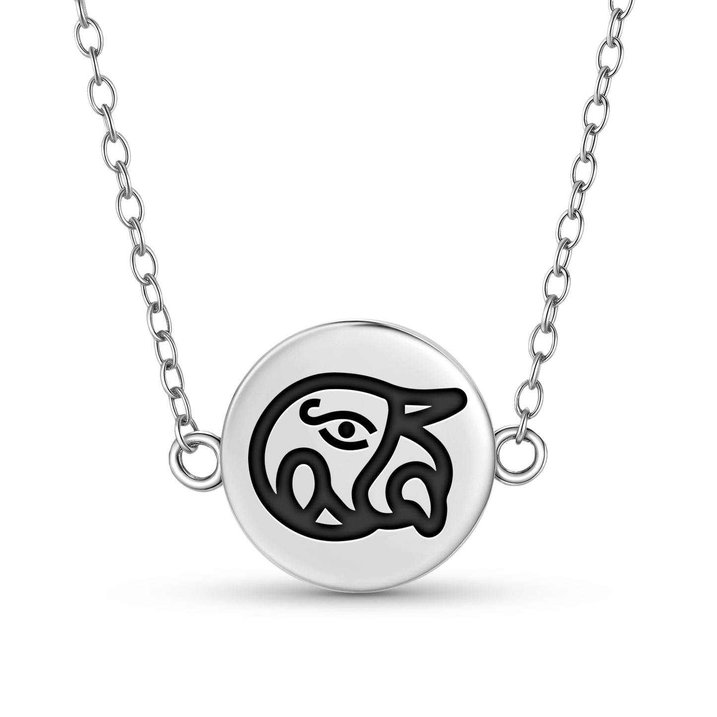 Cozcacuauhtli Aztec Symbols Necklace