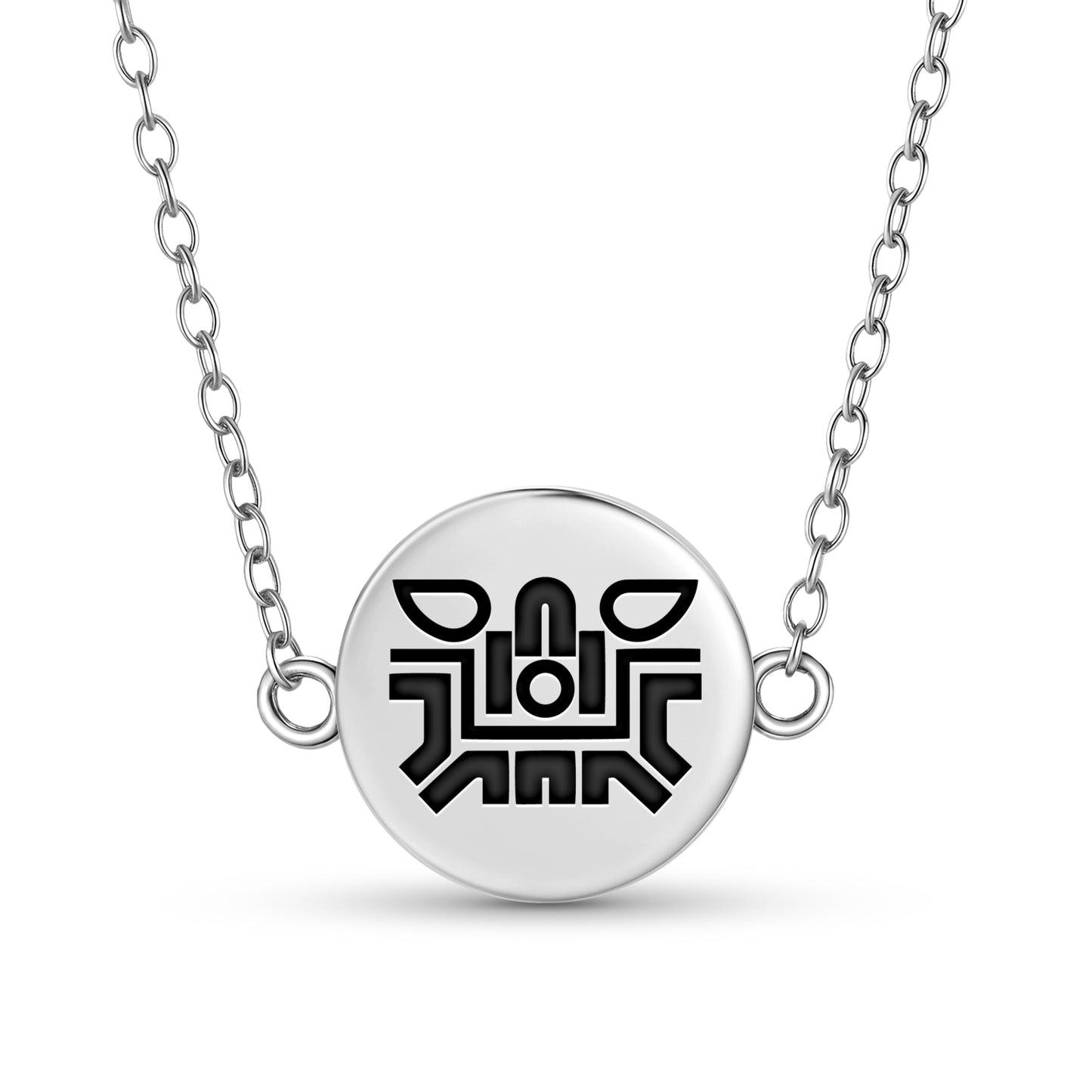 Atl Aztec Symbols Necklace