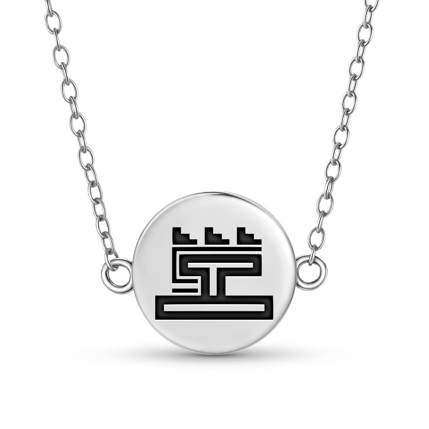 Calli Aztec Symbols Necklace