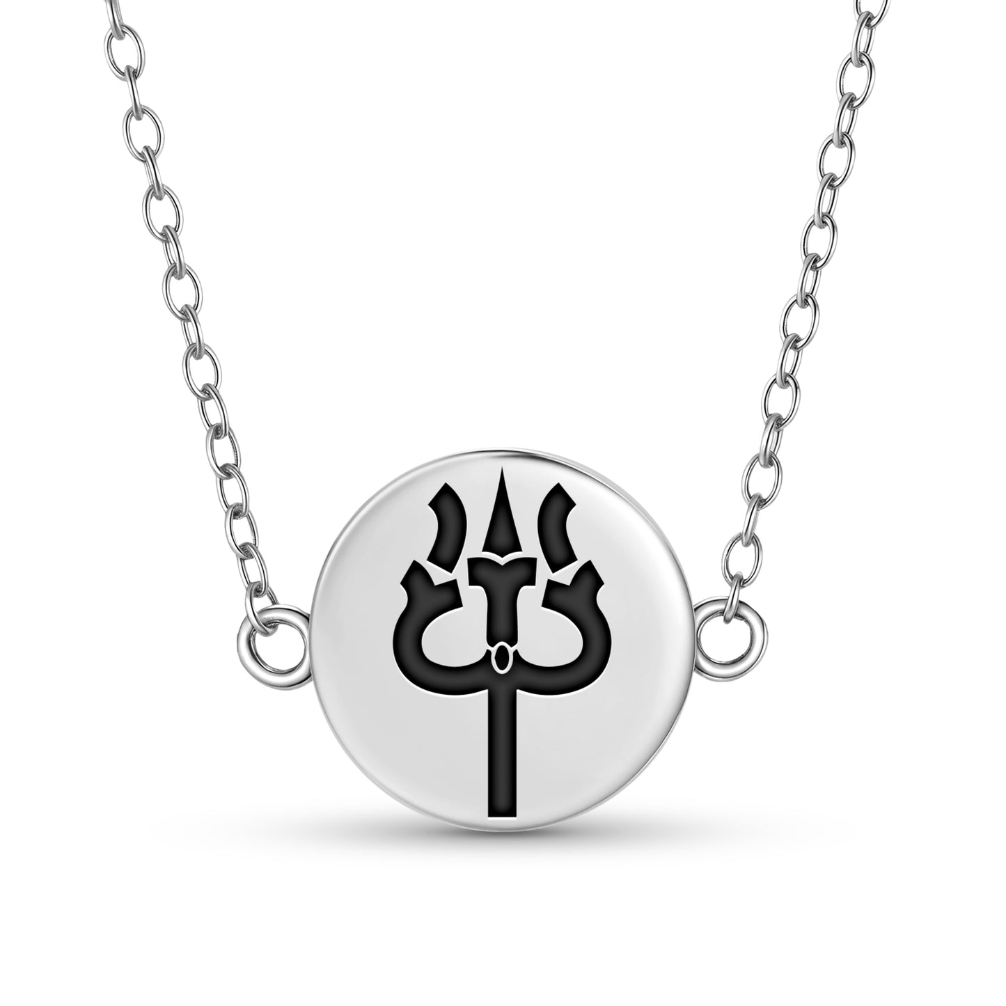Trishula – Trident Buddhist Symbols Necklace