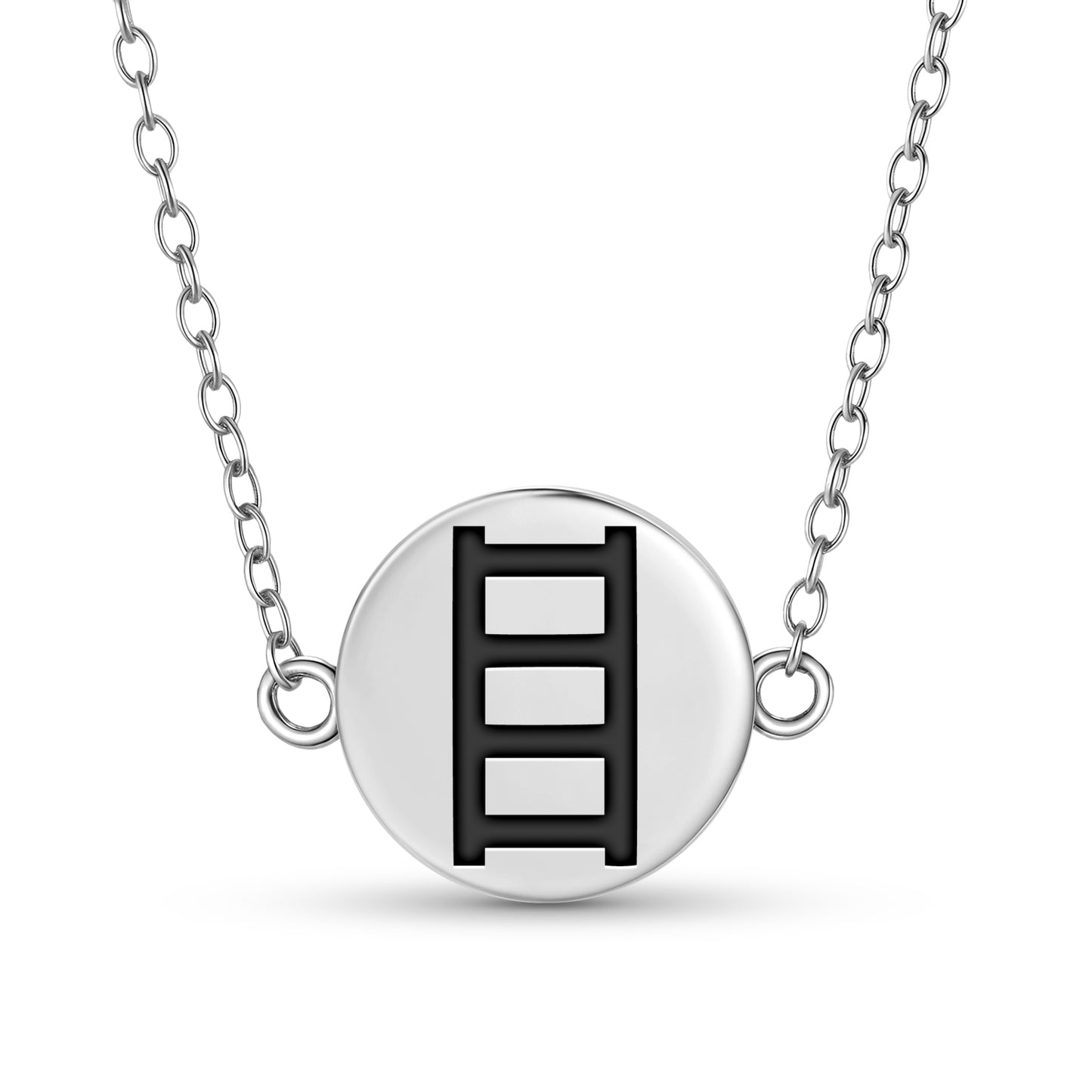 Owuo Atwedee Adinkra Symbols Necklace