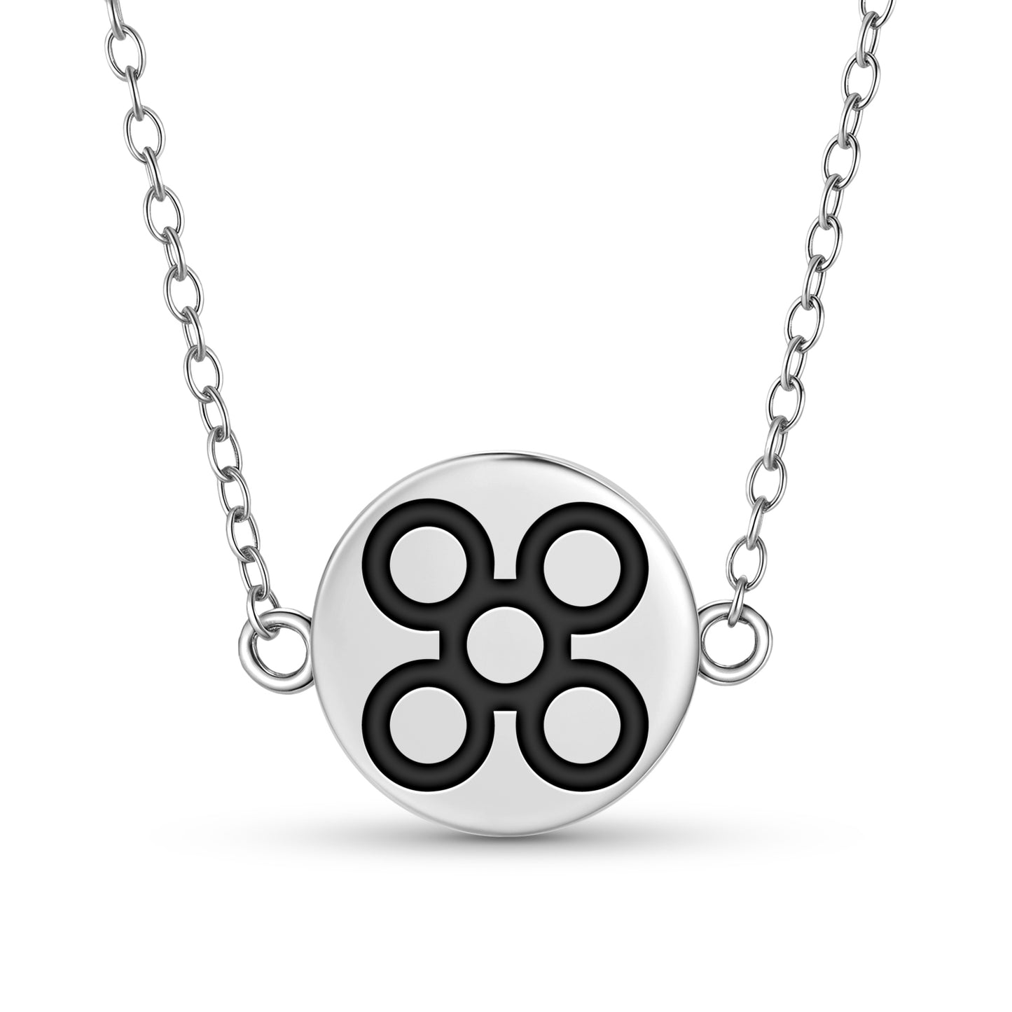 Mpuannum Adinkra Symbols Necklace