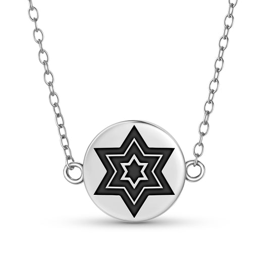Menso Wo Kenten Adinkra Symbols Necklace