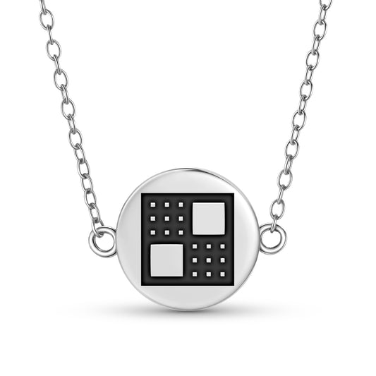 Kuronti ne Akwamu Adinkra Symbols Necklace