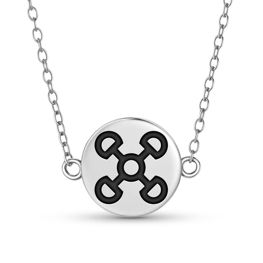 Akoma Ntoaso Adinkra Symbols Necklace