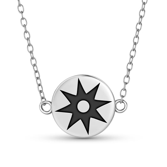 Nsoromma Adinkra Symbols Necklace