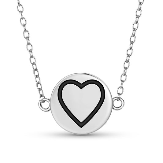 Akoma Adinkra Symbols Necklace