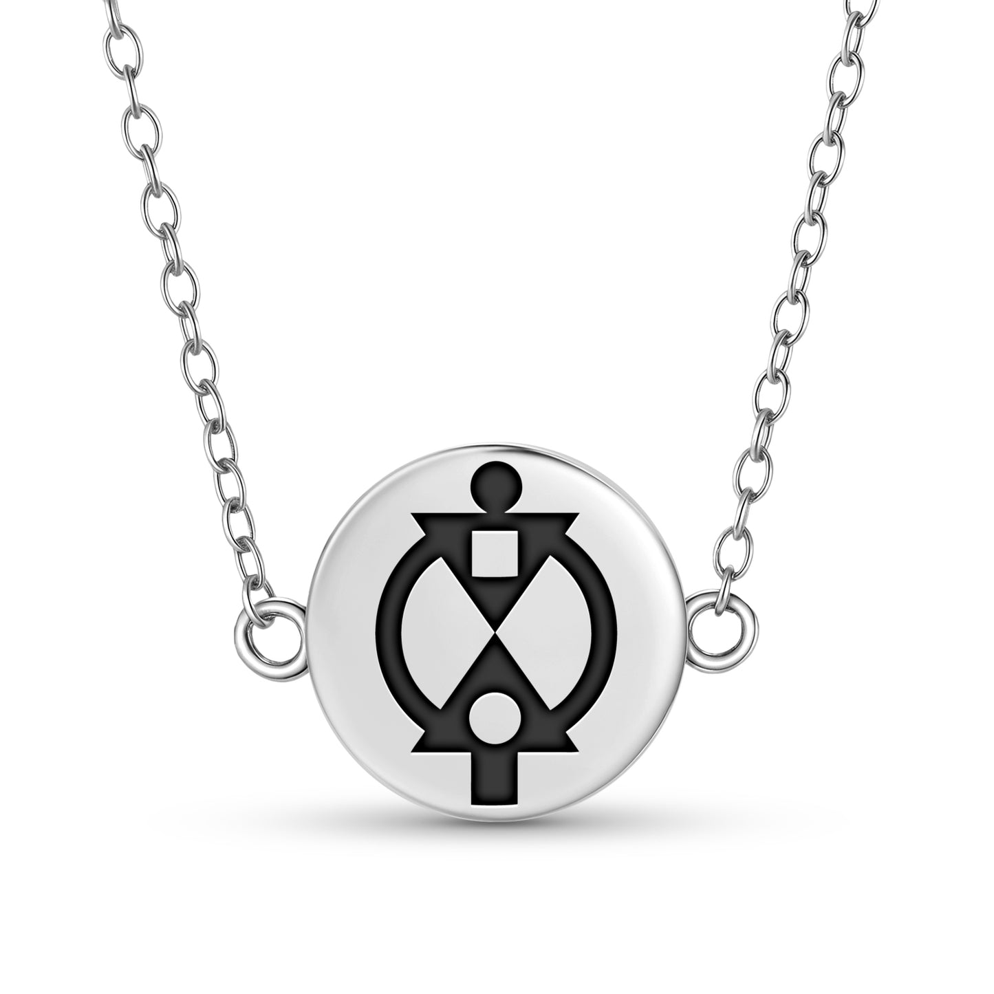 BOA ME NA ME MMOA WO Adinkra Symbols Necklace