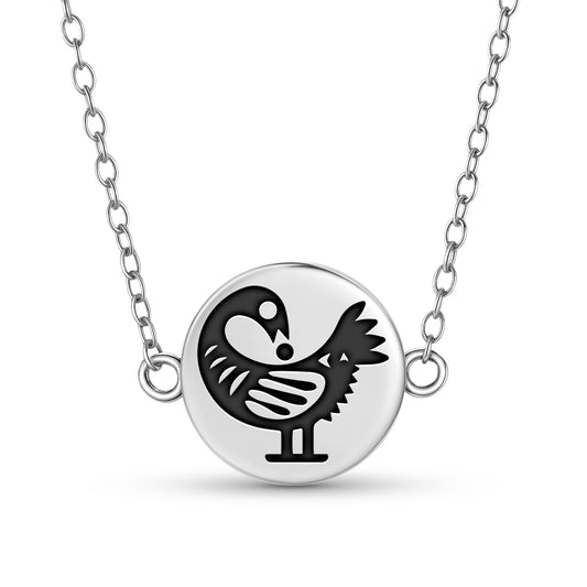Sankofa Adinkra Symbols Necklace
